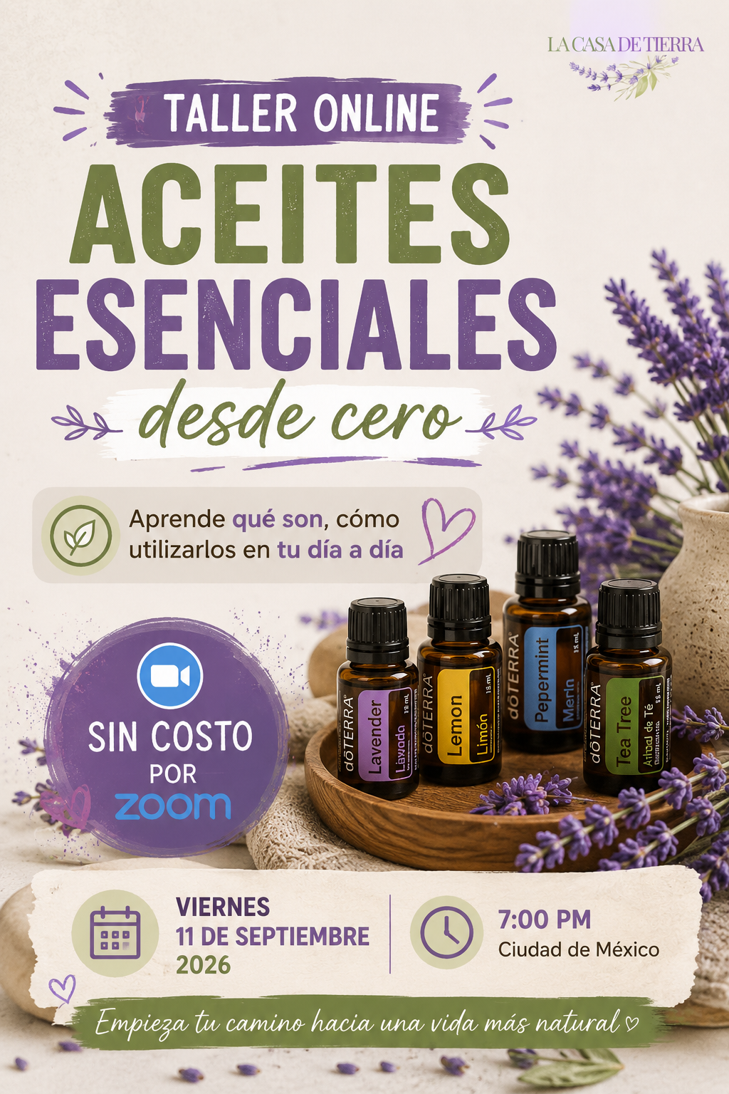 Taller Online Aceites Esenciales desde Cero